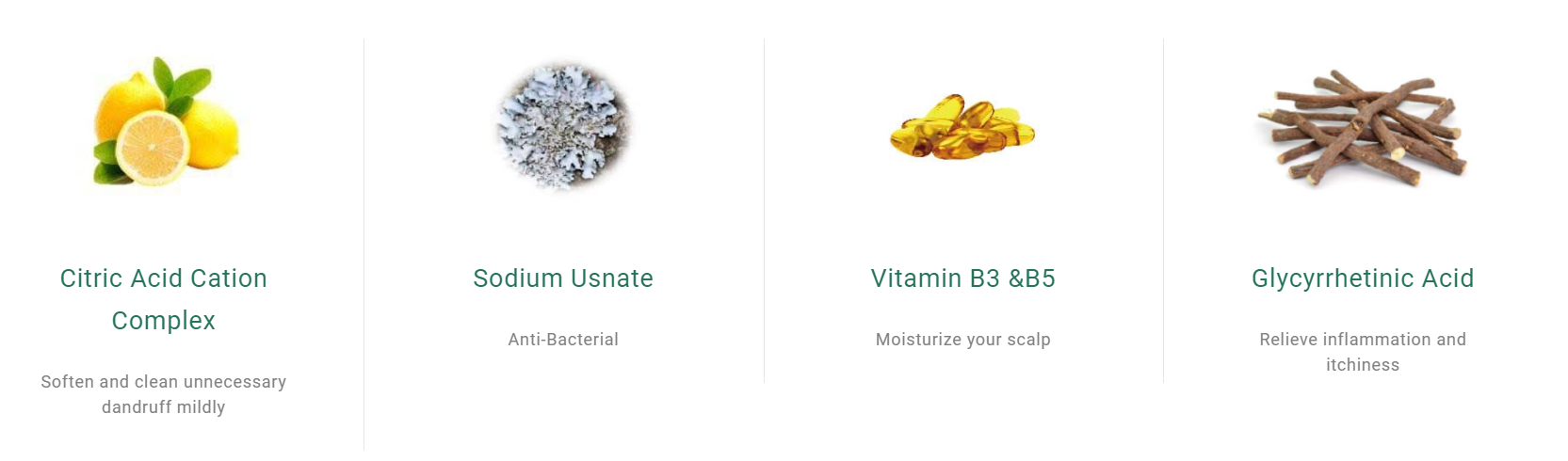 MediPRO scalp Key ingredients